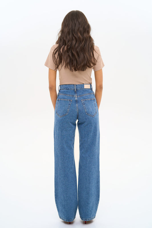 MATCH DENIM Джинси Blue Straight