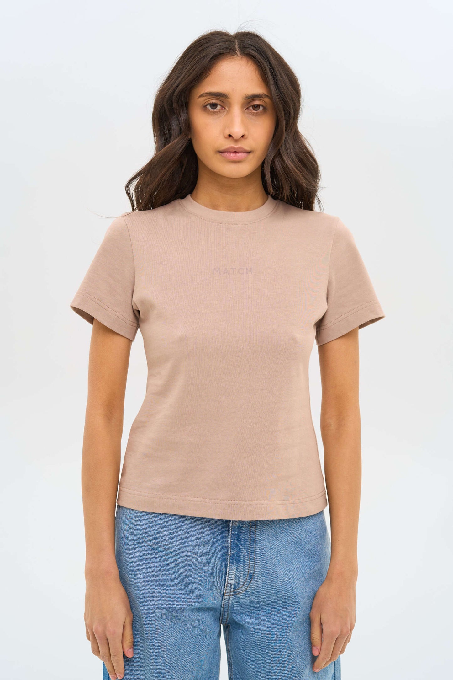 MATCH DENIM Cappuccino Classic T-shirt