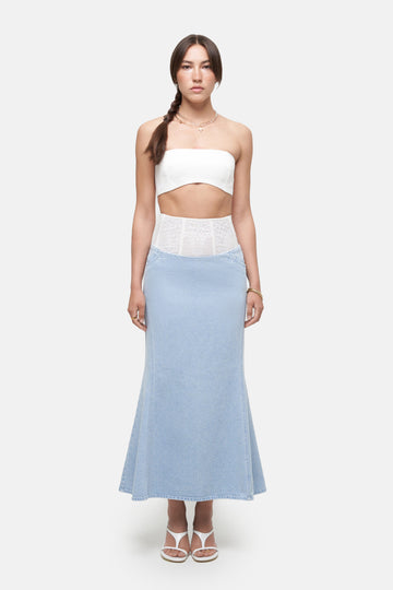 MATCH DENIM Ethno Gode Skirt
