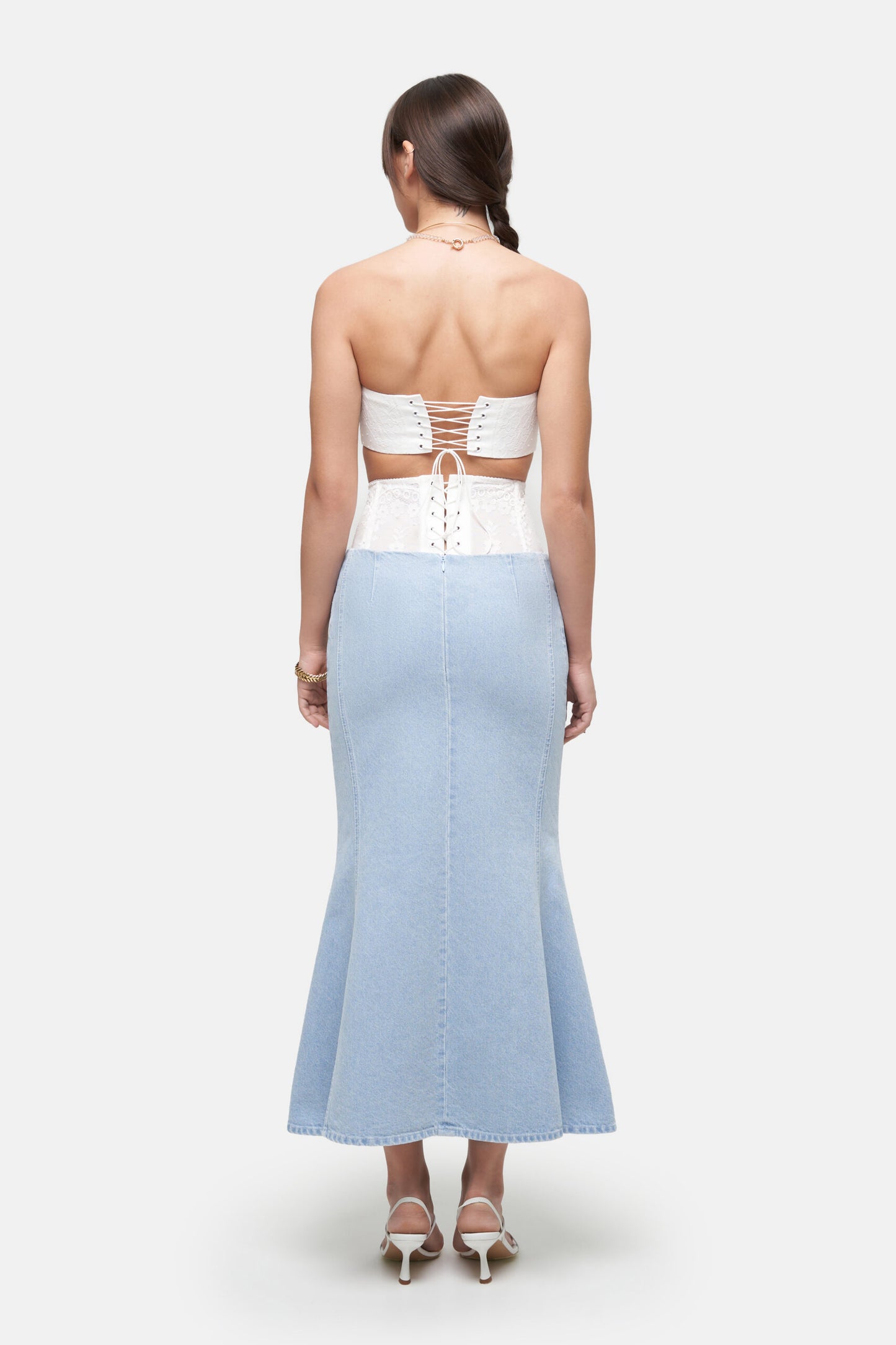 MATCH DENIM Ethno Gode Skirt