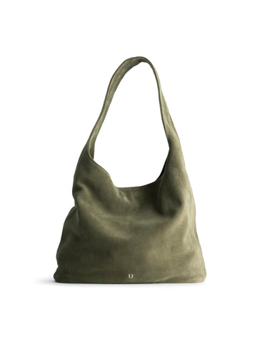 NUKOT HOBO BAG SUEDE KHAKI