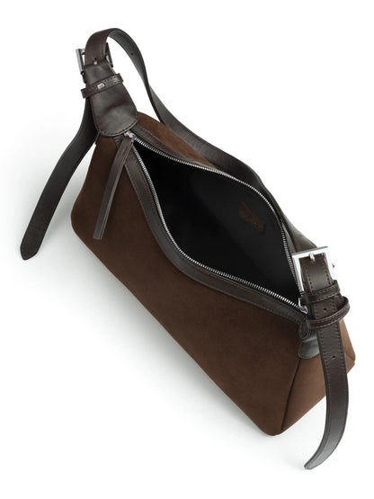 NUKOT ANNY BIG SUEDE CHOCO