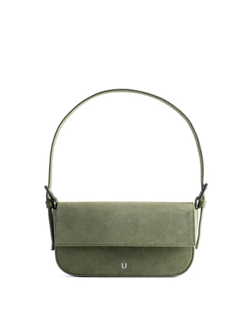 NUKOT BAGUETTE BAG SUEDE KHAKI