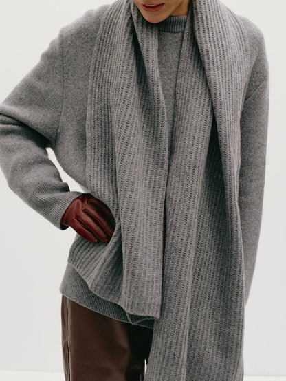 CICI COCO ШАРФ СІРИЙ