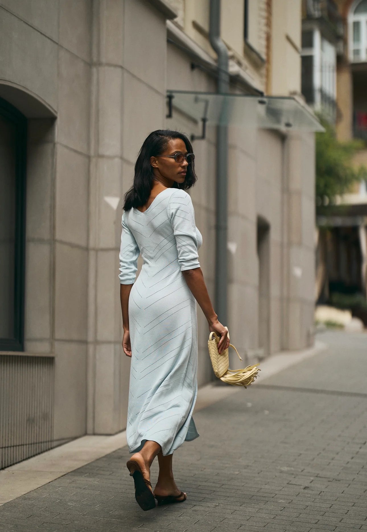 SAGE Сукня міді "Ажур"