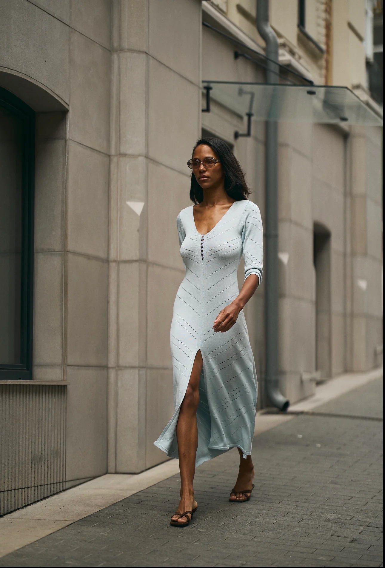 SAGE Сукня міді "Ажур"