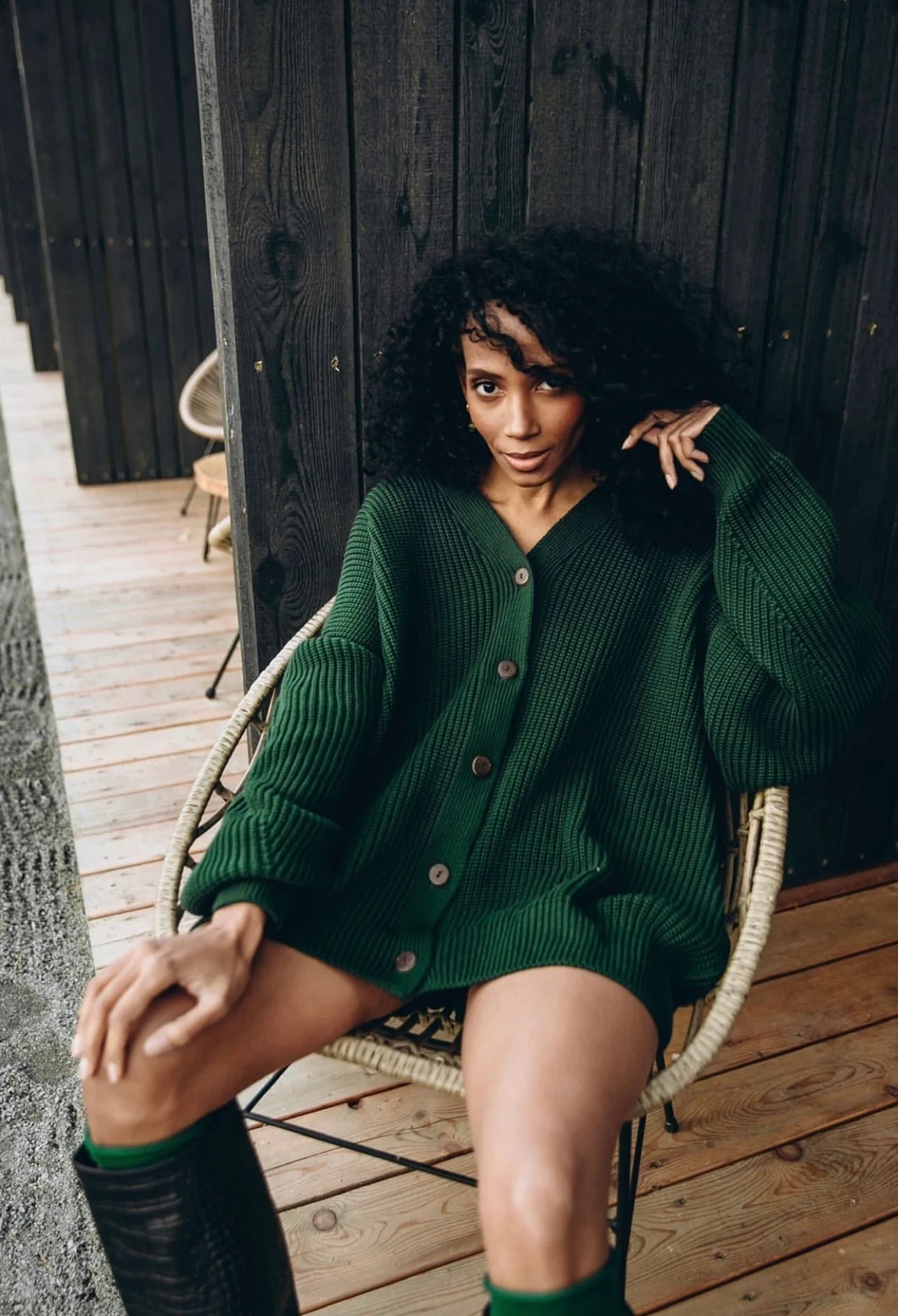 SAGE Кардиган оверсайз "Corn"