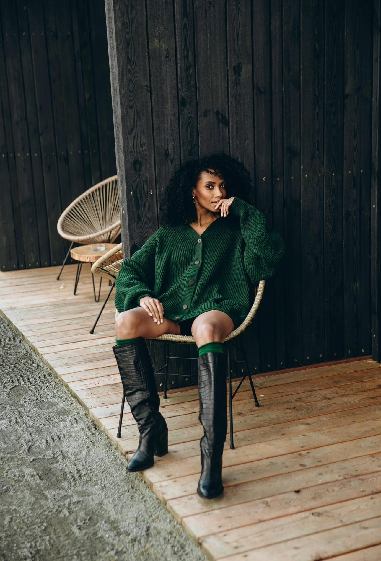 SAGE Кардиган оверсайз "Corn"