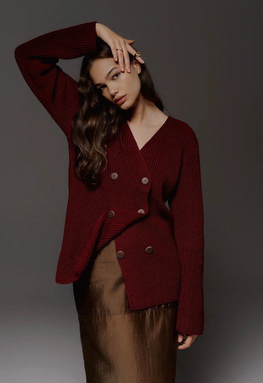 SAGE Кардиган двобортний "Сorn"