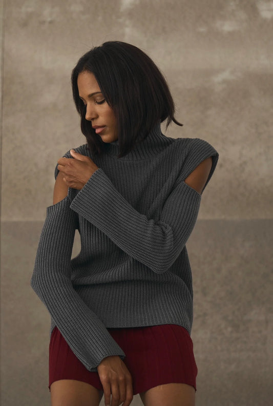 SAGE Светр з оголеними плечами