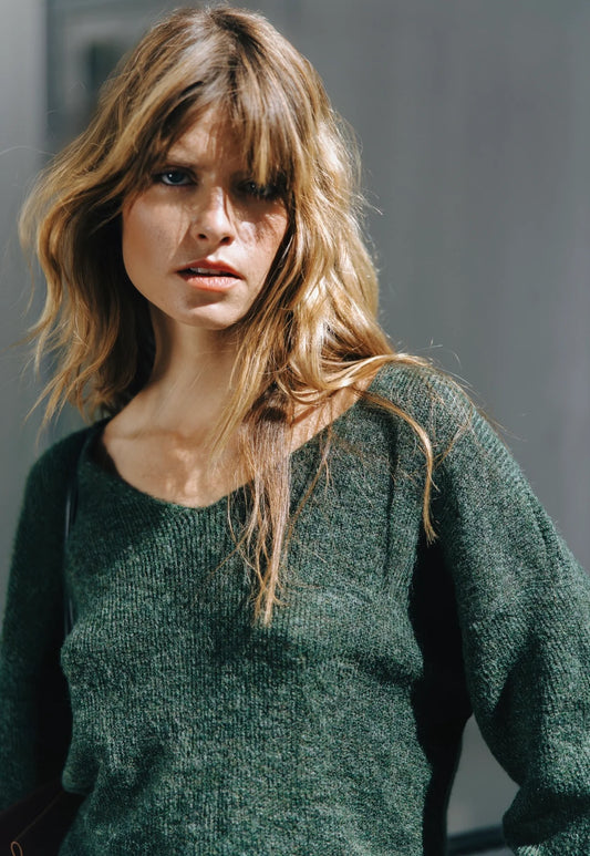 SAGE Джемпер з V-подібним вирізом