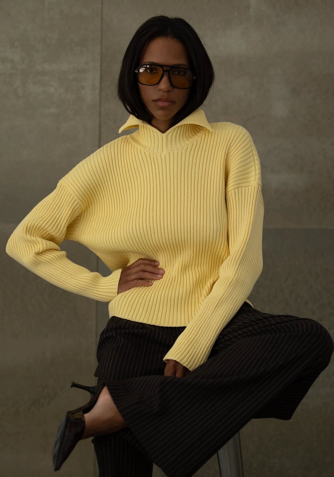 SAGE Светр Ribbed