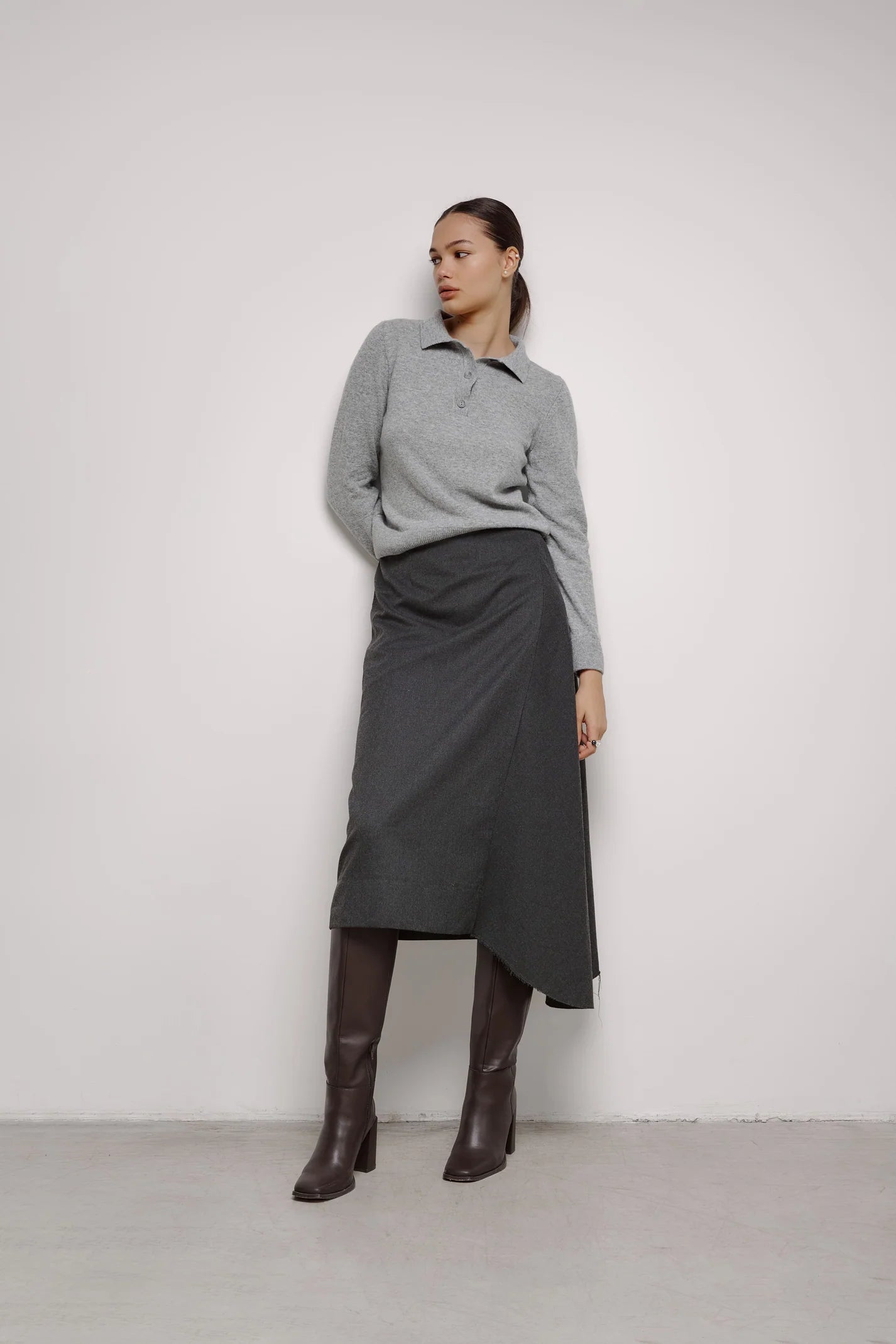 SAGE Поло вовняне на гудзиках