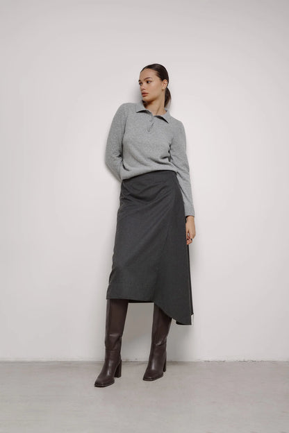 SAGE Поло вовняне на гудзиках