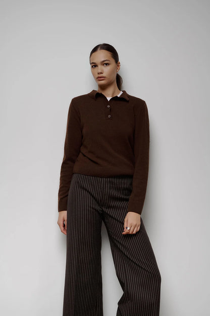 SAGE Поло вовняне на гудзиках