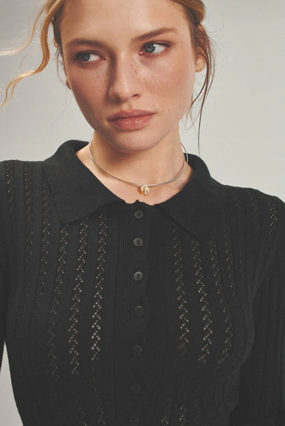 SAGE Сукня кроше-ажур