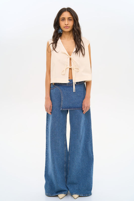 MATCH DENIM Джинси with Skirt