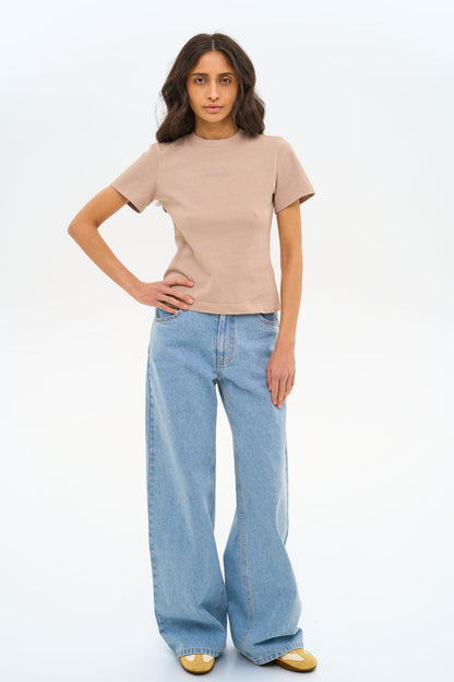 MATCH DENIM Cappuccino Classic T-shirt