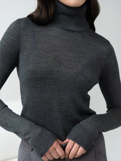 Wool Happen гольф JANE – графітовий