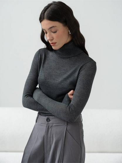 Wool Happen гольф JANE – графітовий
