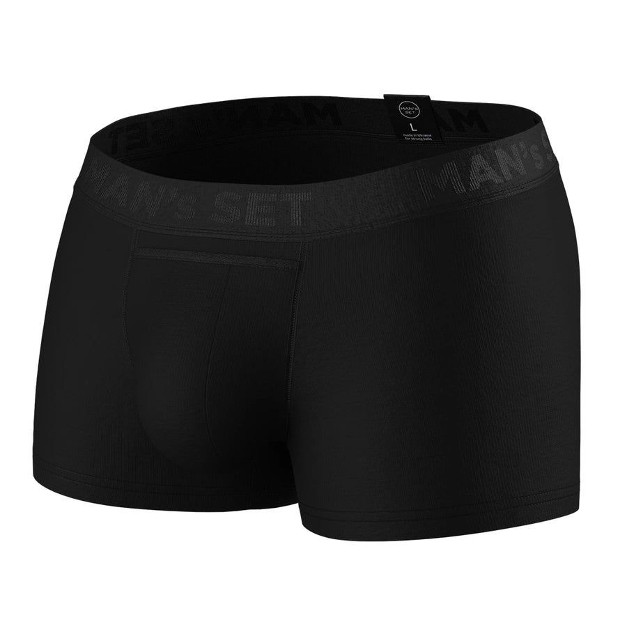 MAN's SET Чоловічі анатомічні боксери Anatomic Classic 1.2 Black Series, чорний