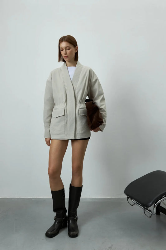 MOCKO Сіра куртка Cozy Сover