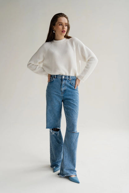 Wool Happen Светр Naomi білий