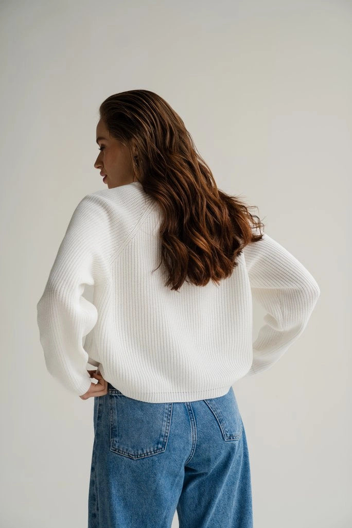 Wool Happen Светр Naomi білий