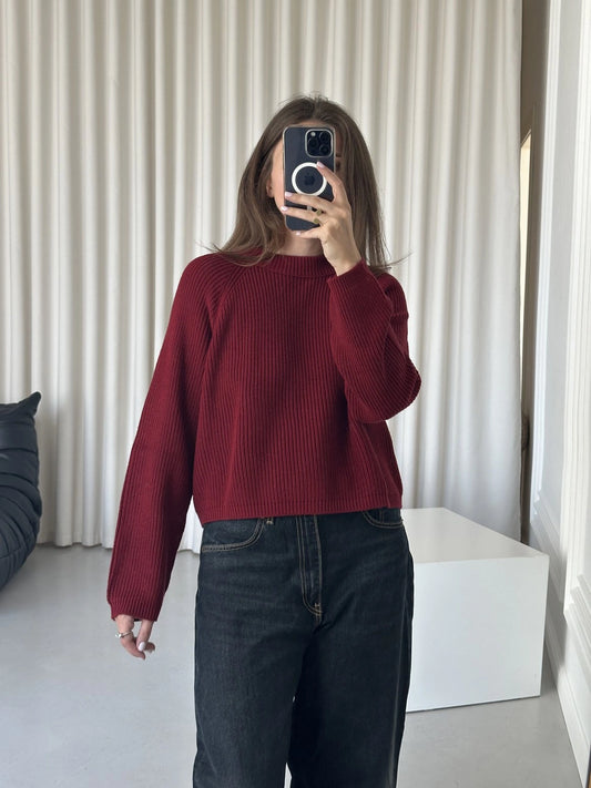 Wool Happen Светр Naomi бордовий