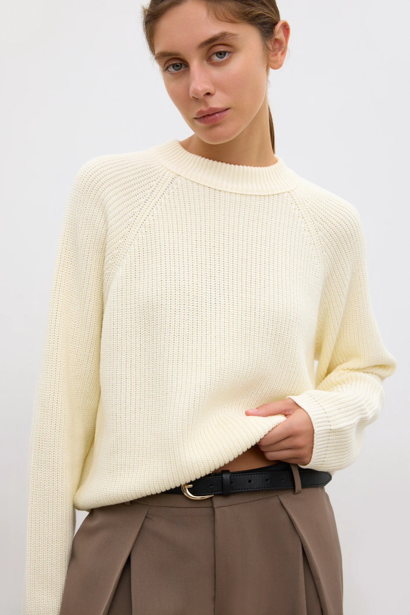 Wool Happen Светр Naomi вершковий
