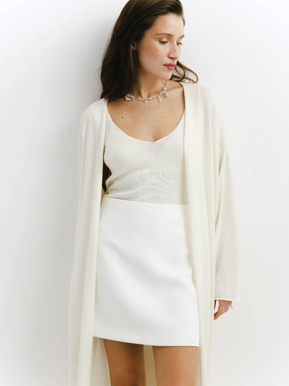 Wool Happen Кардиган Olivia Молочний