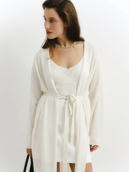 Wool Happen Кардиган Olivia Молочний