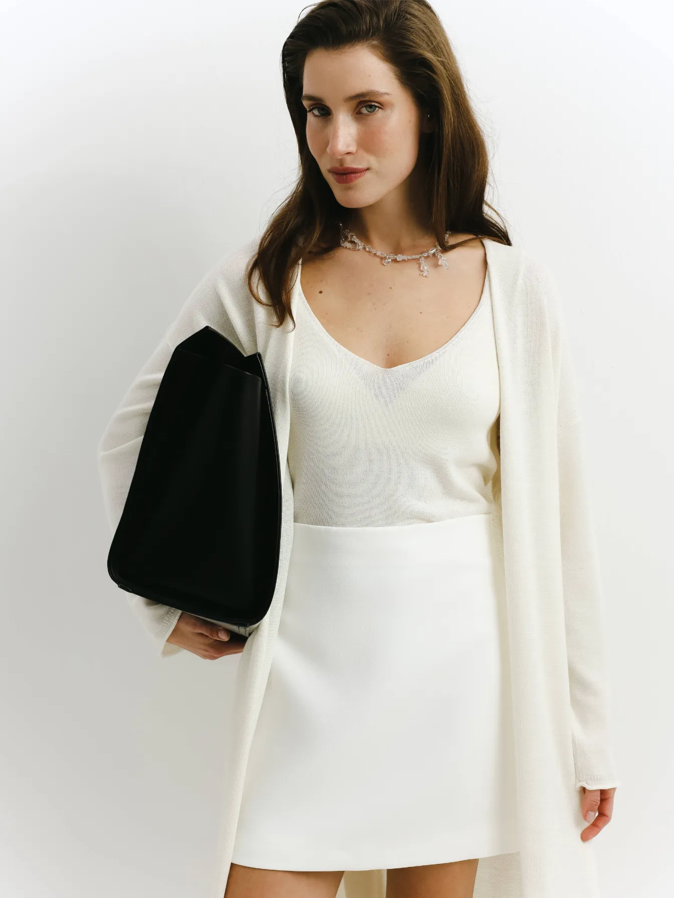 Wool Happen Кардиган Olivia Молочний