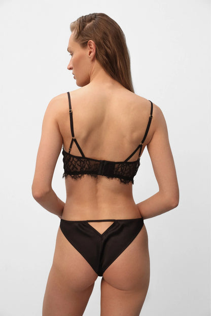 Peach Peach Tanga Obsession Black