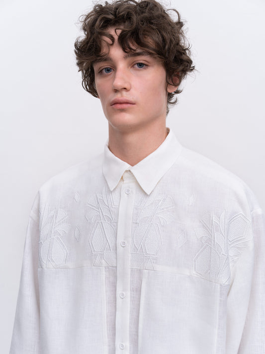 ETNODIM Чоловіча вишита сорочка "Василь"