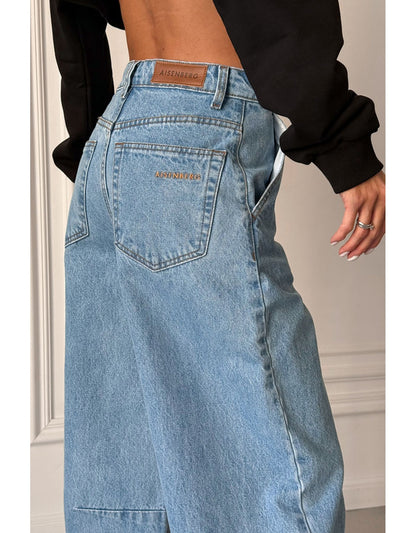 AISENBERG ДЖИНСИ ALEXA З ЗАНИЖЕНОЮ ПОСАДКОЮ