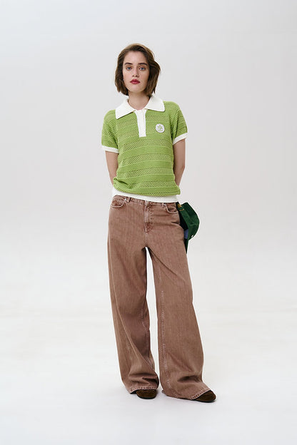 Cultoni Поло Green Cotton