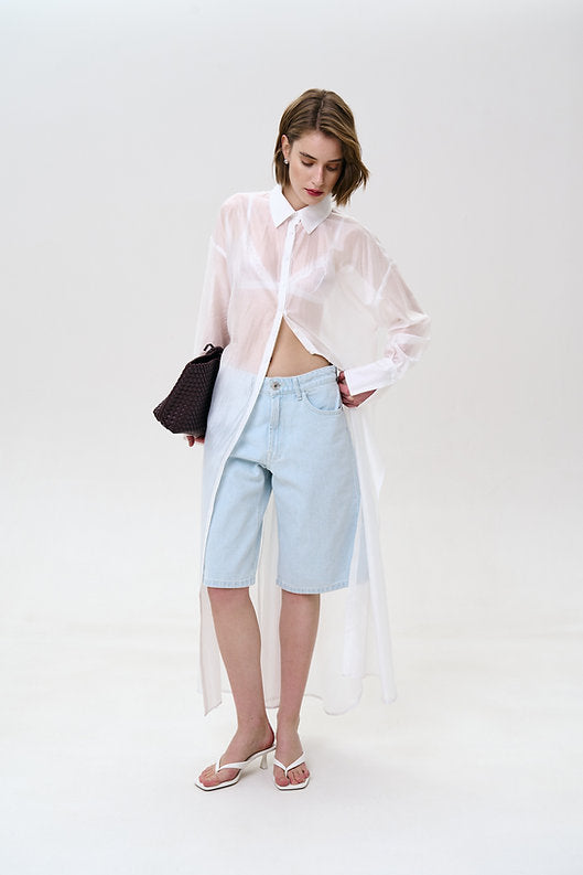 Cultoni Шорти Denim Dusty Blue