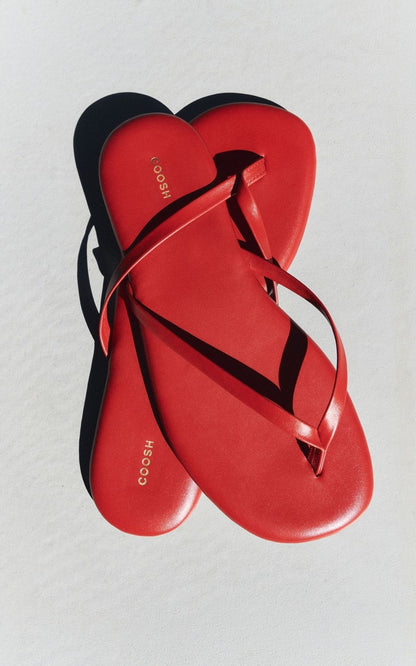COOSH Слайдери шкіряні FLIP FLOPS