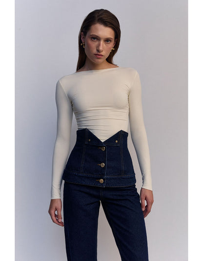 AISENBERG КОРСЕТ S’25/26 ТЕМНО-СИНІЙ