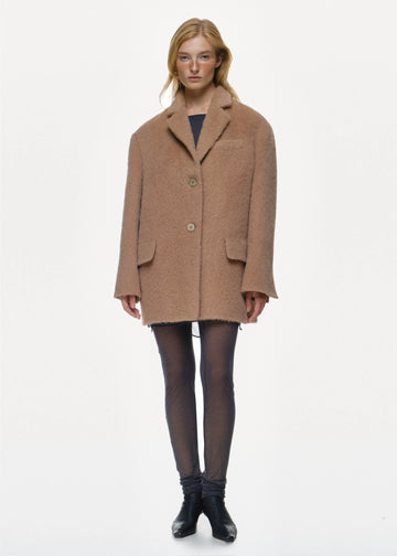 Iam STAND COLLAR COAT