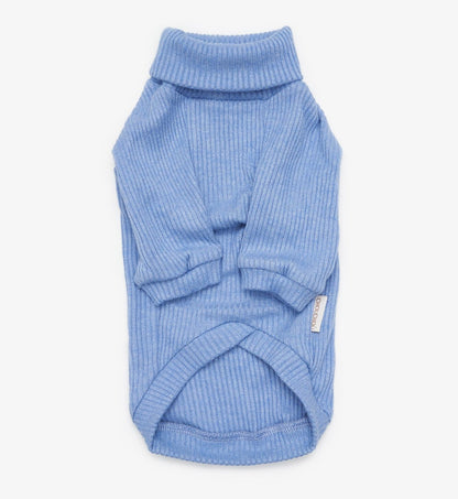 CHOU CHOU Гольф класичний з ангори для собак блакитний