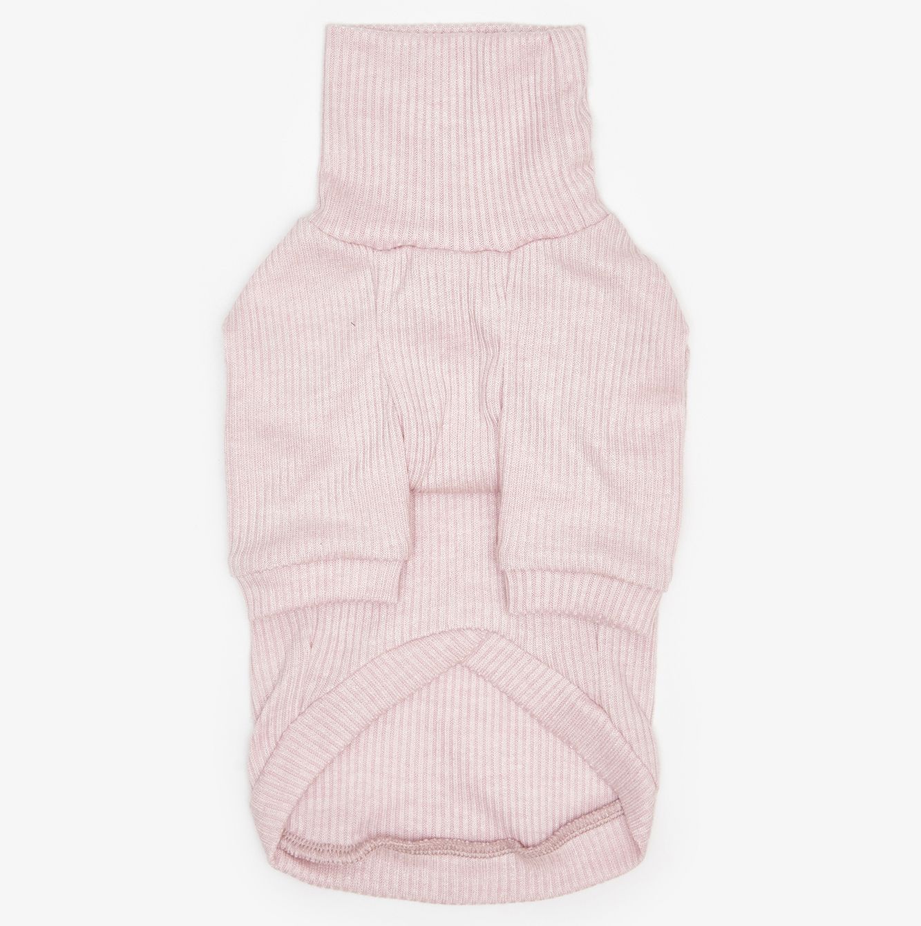 CHOU CHOU Гольф класичний з ангори для собак пудровий