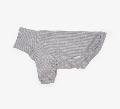 CHOU CHOU Гольф класичний з ангори для собак сірий