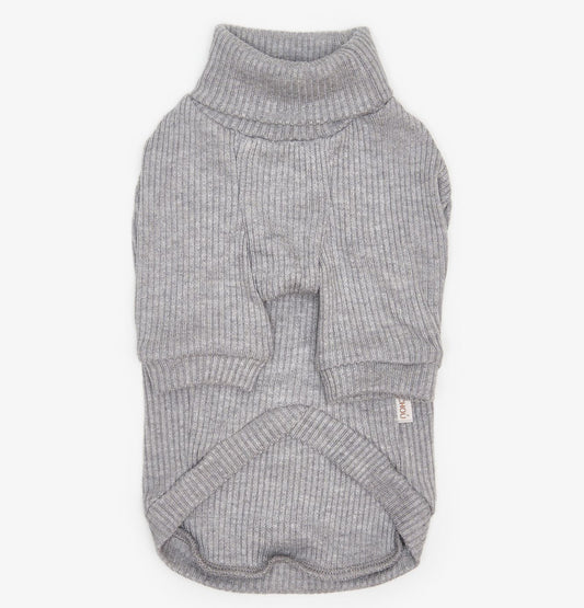 CHOU CHOU Гольф класичний з ангори для собак сірий