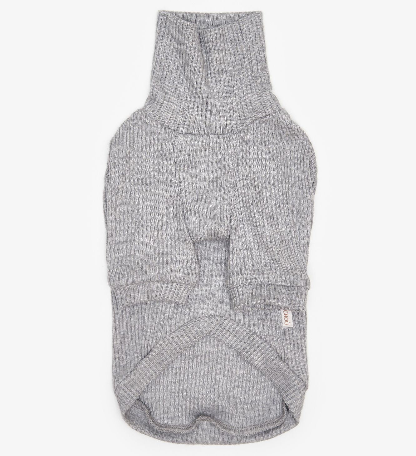 CHOU CHOU Гольф класичний з ангори для собак сірий