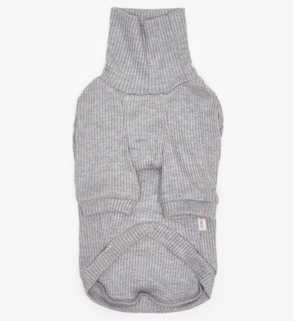CHOU CHOU Гольф класичний з ангори для собак сірий