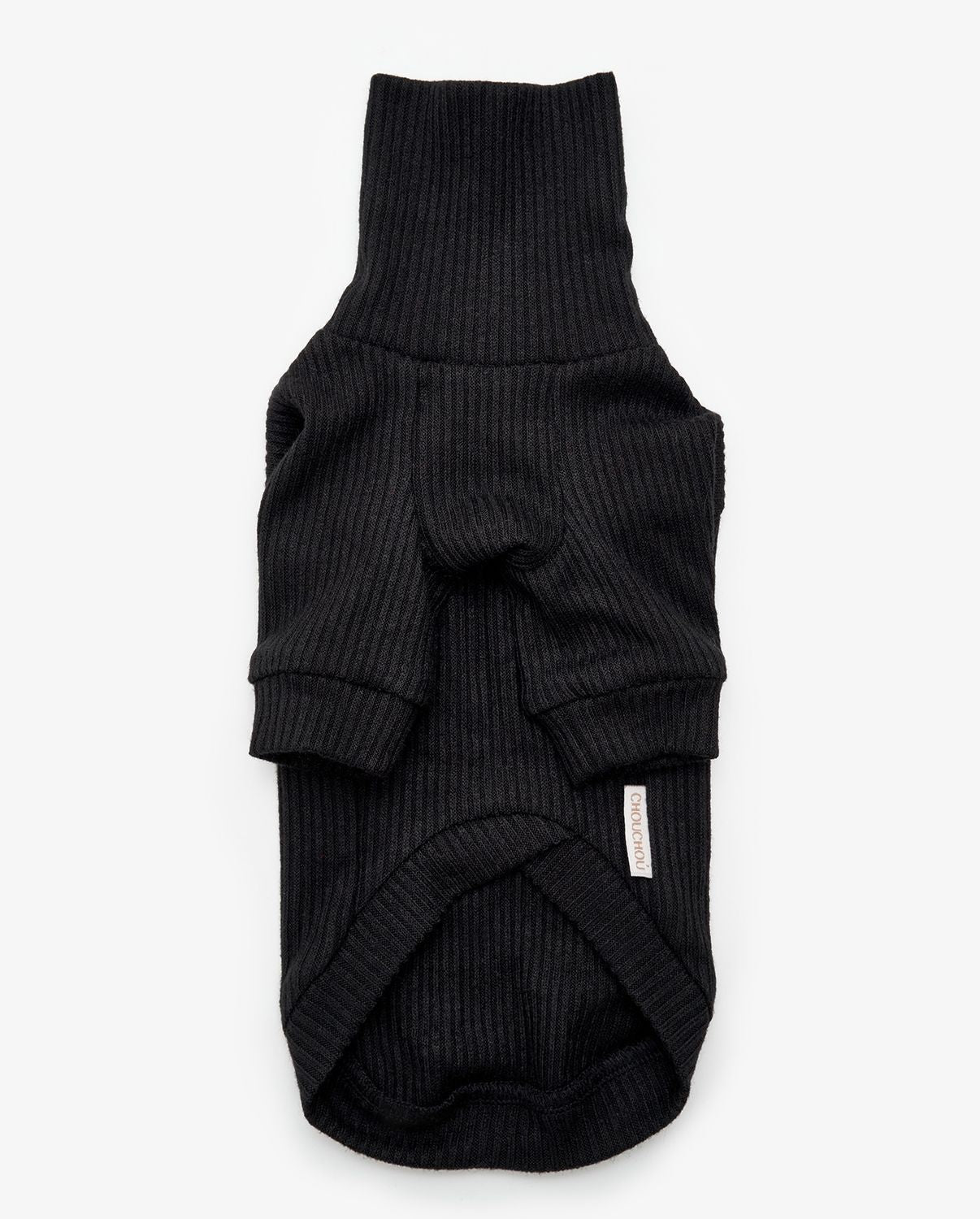 CHOU CHOU Гольф класичний з ангори для собак чорний