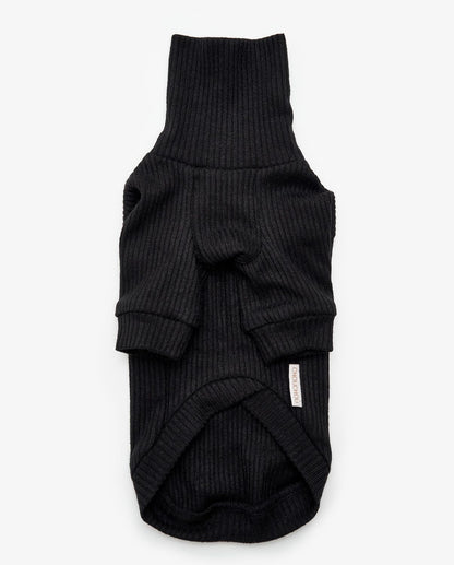 CHOU CHOU Гольф класичний з ангори для собак чорний