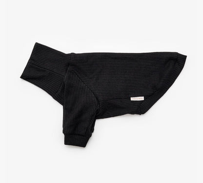 CHOU CHOU Гольф класичний з ангори для собак чорний